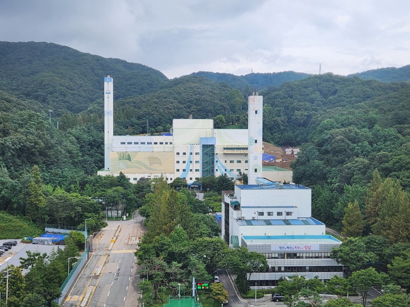 상대원동 환경에너지시설(소각시설) 전경