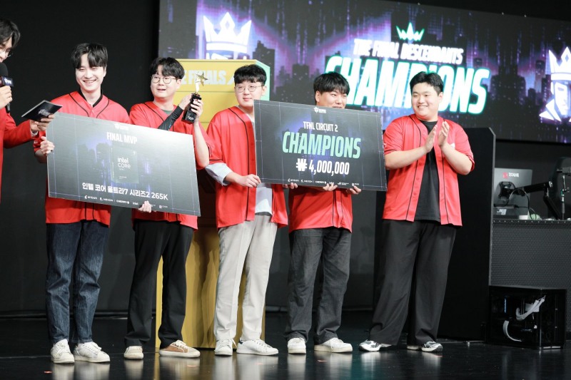 넥슨, 더 파이널스 내셔널 리그 서킷2 우승을 차지한 TFD.