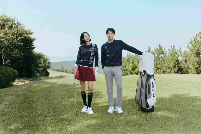 캘러웨이, 배우 정준원과 함께한 ‘Play in Style, Swing into Fall’ 화보 공개