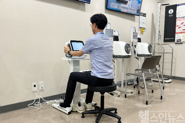 세종충남대병원, ‘셀프 심전도’ 기기 도입, 하티브 K30-1 (세종충남대병원 제공)