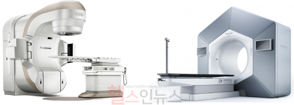 트루빔(왼쪽)과 헬시온 하이퍼사이트 (건국대병원 제공)