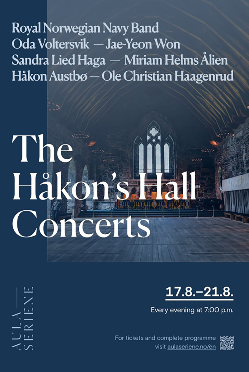 18일(월) 노르웨이 베르겐 하콘홀서 열리는 아울라 시리즈 포스터 (사진제공=한국문화예술위원회)