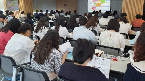 2024년 웹케시 라이즈 사업 설명회 현장. 올해 설명회는 대학·산학협력단 관계자를 대상으로 오는 26일 개최될 예정이다.