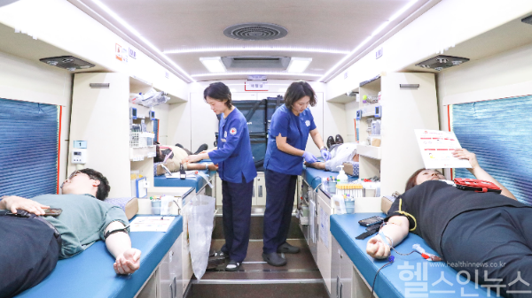 세종충남대병원, 혈액 수급 위기 극복 ‘사랑의 헌혈’ 동참 (세종충남대병원 제공)