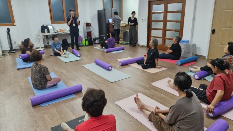 농업인 근골격계질환 예방 운동프로그램 운영