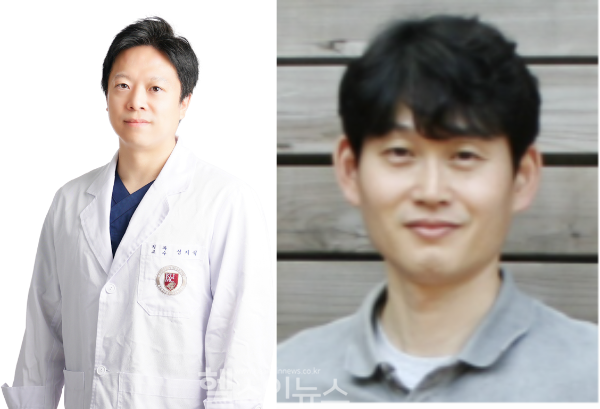 (왼쪽부터) 심지석 고대의대 치과학교실 교수, 박해철 융합의학교실 고대의대 교수 (고대의대 제공)