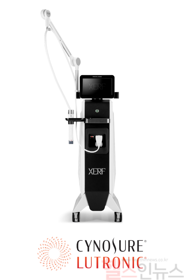 XERF device and logo image (Courtesy of Cynosure Lutronic)