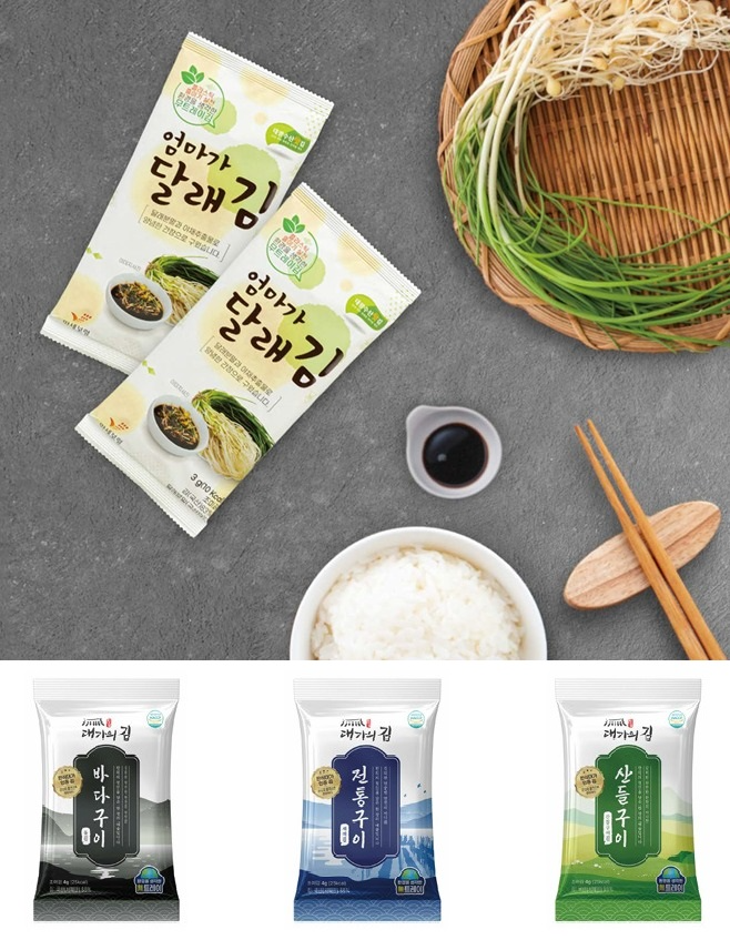 대광수산맛김, ‘SEOUL FOOD 2025’에서 달래김, 파래김 등 신제품 선보여