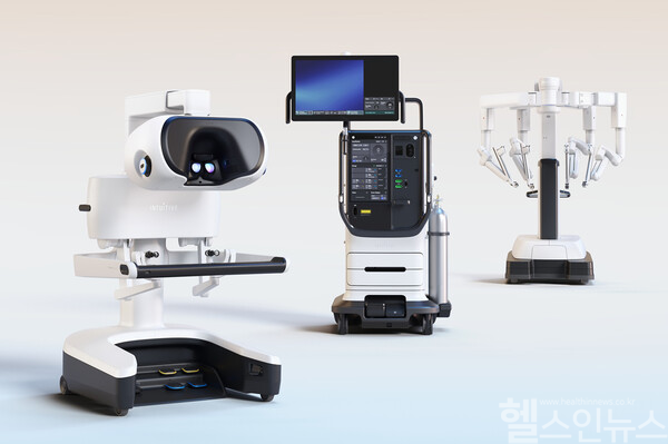 5th-generation Da Vinci DV5 surgical robot to be introduced at KonKuk University Hospital. (Photo courtesy of KonKuk University Hospital)
