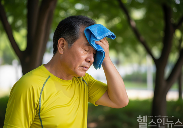 When temperatures exceed 33.3°C, heat-related illnesses surge, making adherence to heatwave precautions essential. (ClipArtKorea)