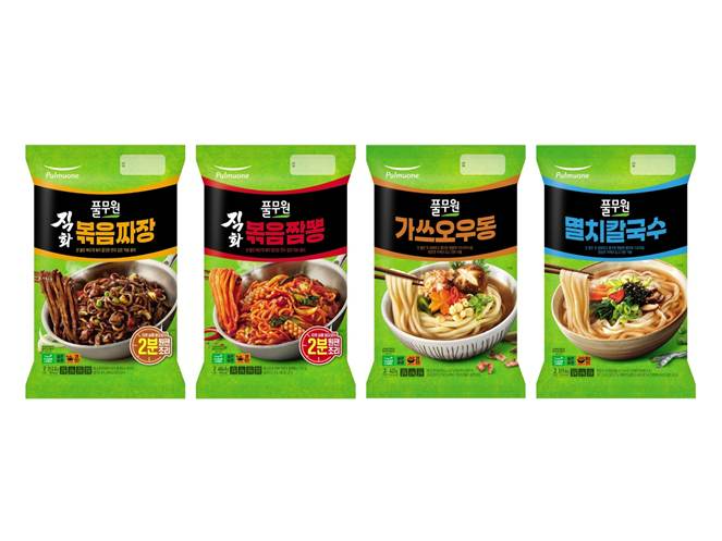 풀무원 실온면 4종(짜장, 짬뽕, 우동, 칼국수)