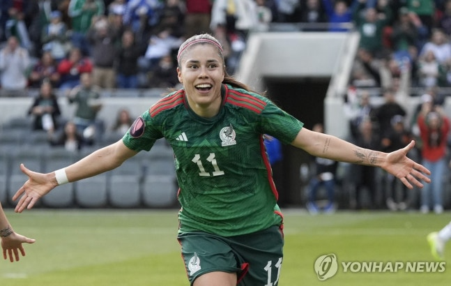 멕시코 야자 축구대표 리스베스 오바예 / 사진=연합뉴스