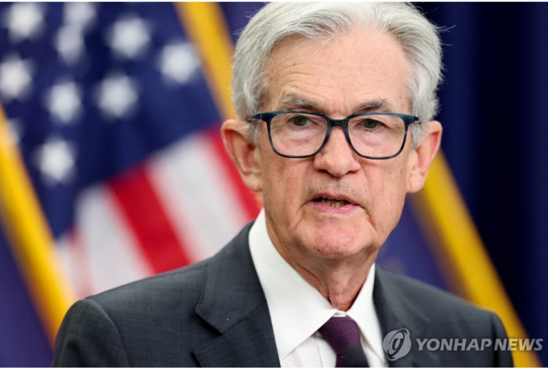 제롬 파월 美연준의장은 22일(현지시간) 다음 달 기준금리 인하 가능성을 시사했다. 사진=로이터통신, 연합뉴스