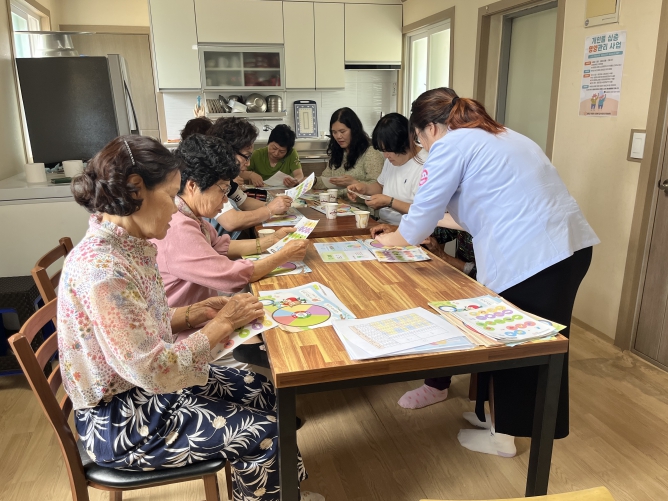 증평군보건소, 심층영양관리사업 프로그램 (충북 증평군 제공)