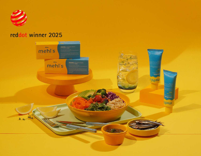 광령푸드, 제주산 엔초비 브랜드 ‘멜스(Mehl’s)’ 레드닷 디자인 어워드 2025 수상