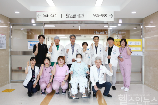 대구경북 첫 폐이식 퇴원 환자... 대구가톨릭대병원서 치료 (대구가톨릭병원 제공)