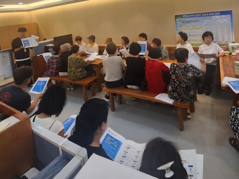 장흥군 요양보호사 응급대응 교육 실시 (사진제공=장흥군)