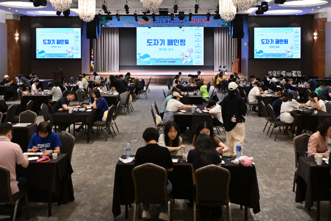 호반그룹이 소아암 환아와 가족을 위한 여름캠프 행사에 문화 체험활동을 지원했다. ⓒ 호반그룹