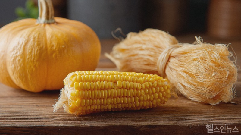 호박차와 옥수수수염차는 모두 재료를 건조시킨 뒤 달여 마시는 전통 방식으로 만들어진다. 건조 과정을 거치면서 성분이 농축돼 풍미와 효능이 더욱 깊어진다. (이미지 디자인 =GDH AI Design Team)