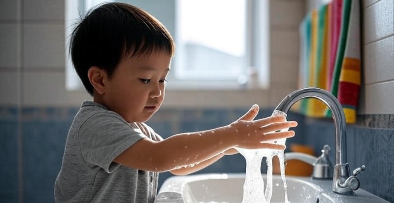 South Korea is seeing a sharp rise in HFMD cases, especially among children aged 0–6, with an incidence rate of 36.4 per 1,000 as of August 2025. The KDCA urges strict hygiene and prompt medical care for high-risk cases. (Image Design = GDH AI DESIGN TEAM)