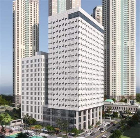 백석업무빌딩 전경