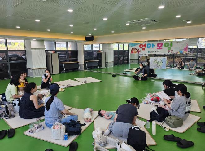생애초기 건강관리 사업 엄마모임 (울산 북구 제공)
