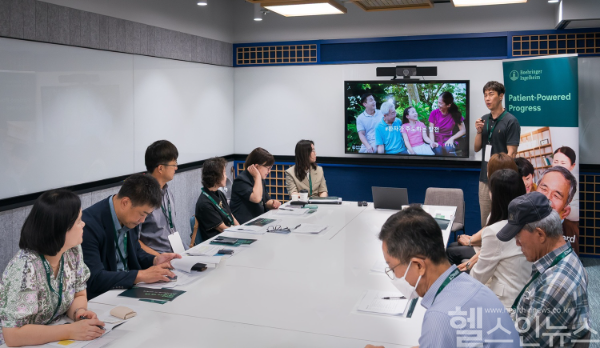 지난 26일, 한국베링거인겔하임이 ‘폐섬유증 인식의 달’을 맞아 간질성 폐질환 환자들을 대상으로 커뮤니케이션 역량 강화를 위한 IMPACT 워크샵을 진행했다. (사진 제공=한국베링거인겔하임)