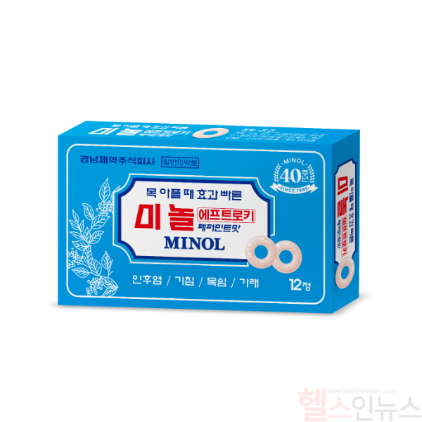 미놀에프트로키 레트로 (이미지 제공=경남제약)