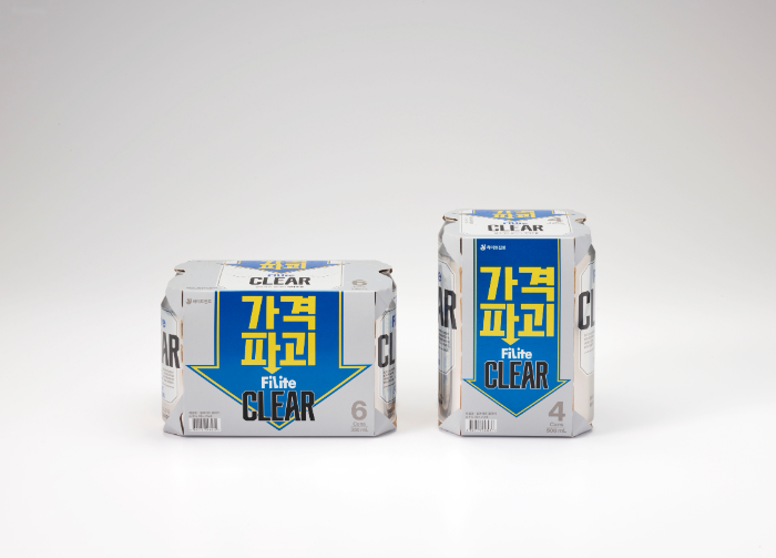 하이트진로, '필라이트 클리어' 최대 25% 가격 인하… 소비자 부담 완화에 나서