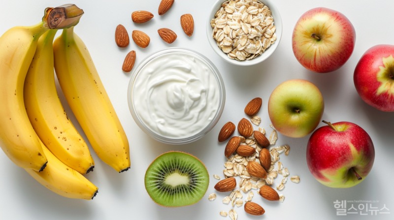 평소 위장이 민감하다면 간식은 조금씩 먹으며 상태를 확인하는 것이 좋다. (이미지 디자인 =GDH AI Design Team)