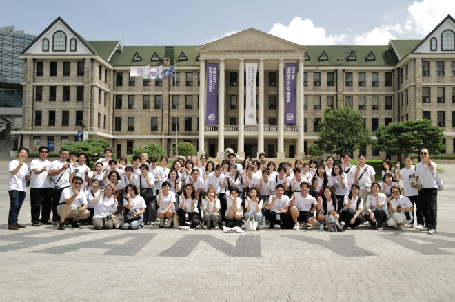 ‘2025 International Student Design Workshop’ 참가자 단체 사진. (사진제공=한양대)