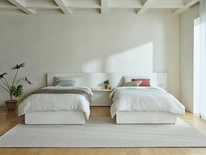 “더 감각적인 신혼 침실”...한샘, 미니멀 디자인 호텔침대 '모노' 출시