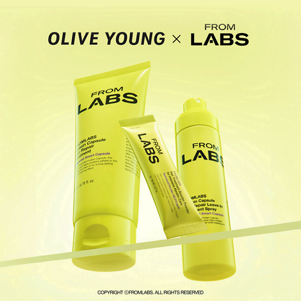 프롬랩스, 독자 기술 '모발 흡착 단백질 캡슐'로 올리브영 정식 입점