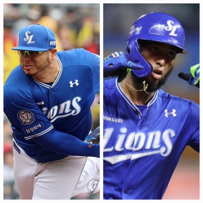 후라도(왼쪽)와 디아즈