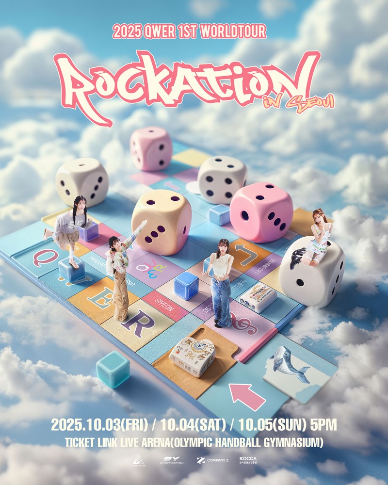 QWER, 데뷔 첫 월드투어 ‘ROCKATION’ 개최…국내외 눈부신 성장세 입증