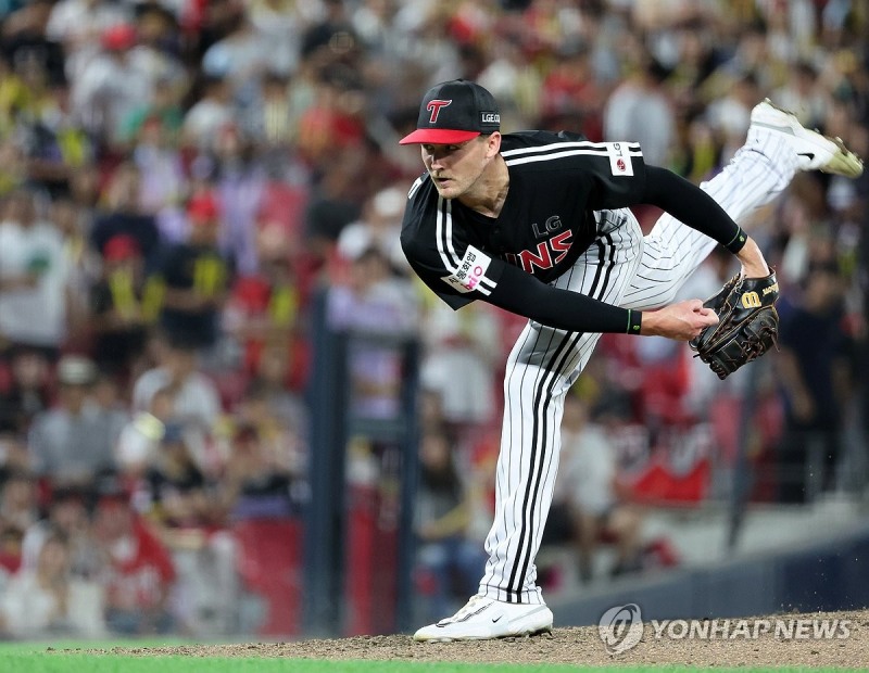 역투하는 톨허스트 / 사진=연합뉴스