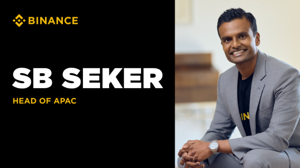 바이낸스, 아태 지역(APAC) SB 세커 총괄.