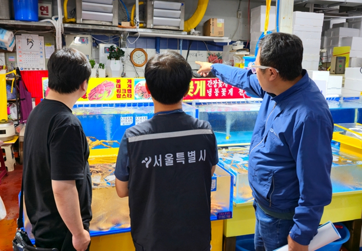 서울시 식품안전단속반 지도점검 (서울시 제공)