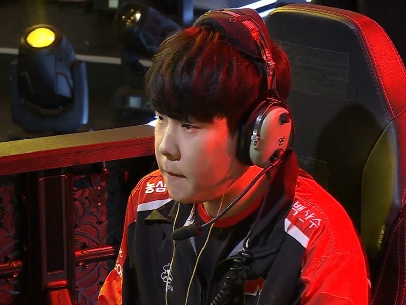 '림광철' 장재근이 김병권의 기세를 완벽히 꺾었다(출처=대회 실황 캡처).