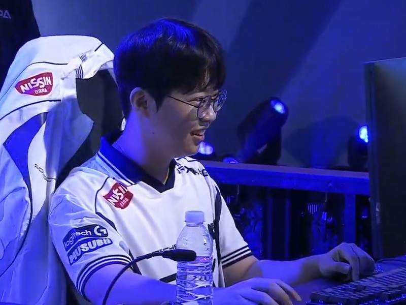 '찬' 박찬화가 운영에서 우세를 보이며 경기를 승리했다(출처=대회 실황 캡처).