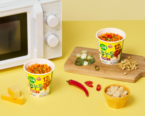 오뚜기 고단백 컵누들 2종. ⓒ 오뚜기