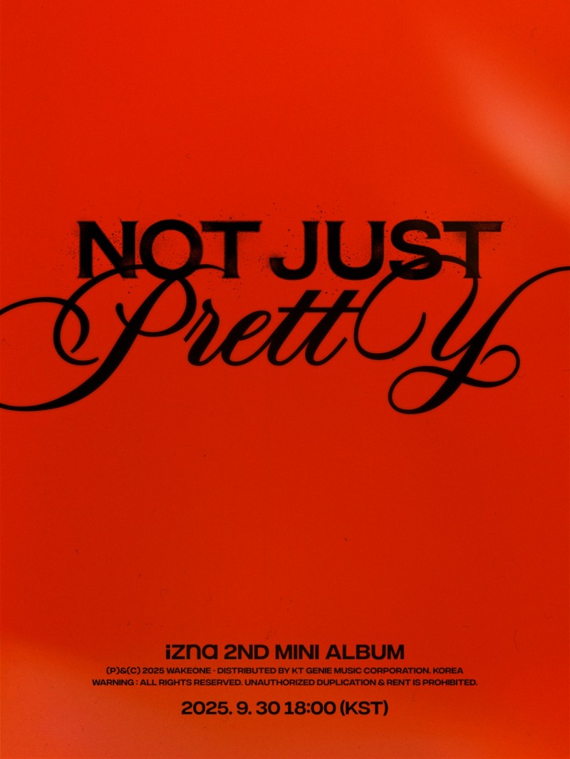 izna(이즈나), 30일 컴백 확정…새 앨범명은 ‘Not Just Pretty’