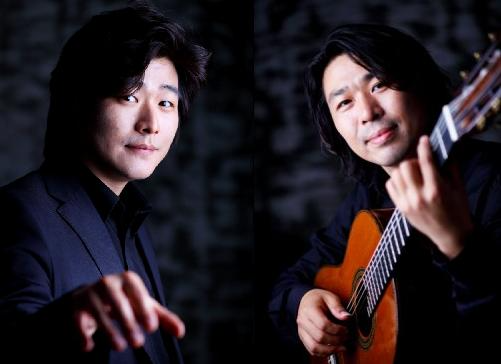 파우제(Pause)의 팝피아니스트 조장원(좌)과 기타리스트 김용주(우)/사진=photographer 최유희