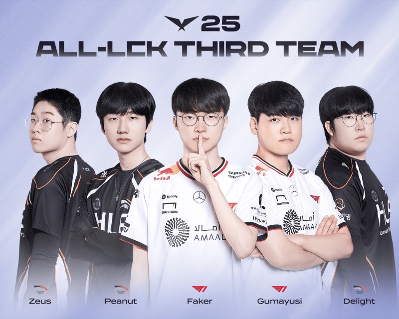 올 LCK 서드 팀(사진=LCK)
