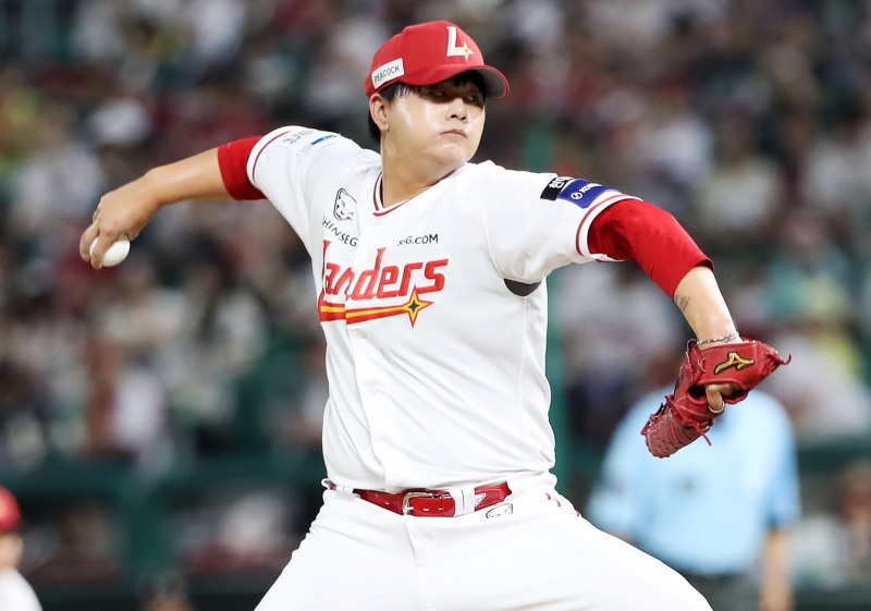 SSG 핵심 불펜 김민. 사진=연합뉴스