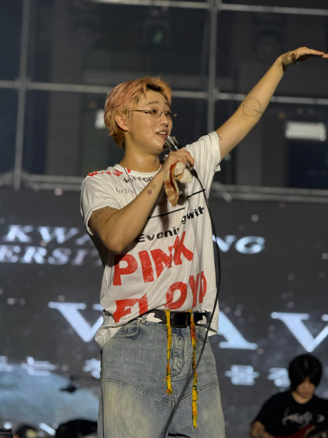 가톨릭관동대, 70주년 축제 ‘NA:VY WAVE’ 현장 사진. (사진제공=가톨릭관동대)