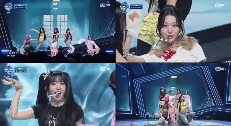 iii, ‘엠카운트다운’ 무대서 ‘'포비든 미드나잇’ 으로 강렬한 인상