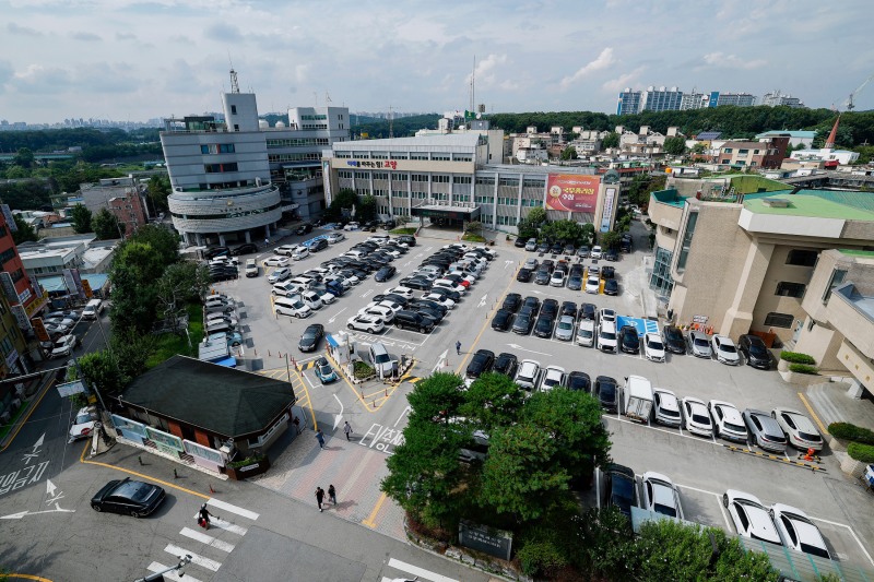 고양특례시청 전경