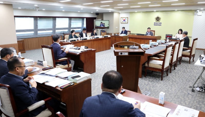 충남도의회 행정문화위, '호우 피해지역 지방세 감면 등 대책' 촉구