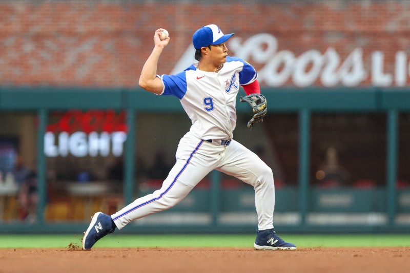 수비하는 김하성. 사진(애틀랜타 Imagn Images=연합뉴스)